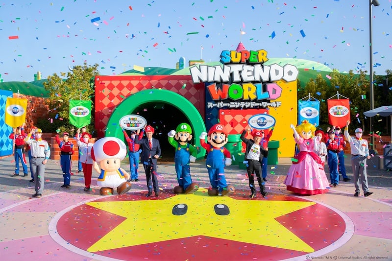 super nintendo world universal studios japan grand opening