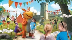 Children at the Zog trail from T3 creative agency at warwick castle