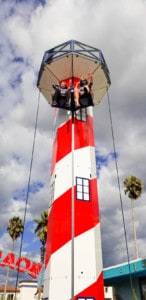 Santa Cruz Beach Boardwalk Sunkid Tower