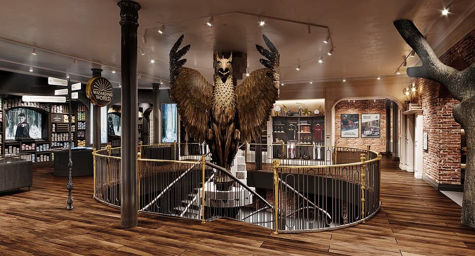 harry potter new york flagship store