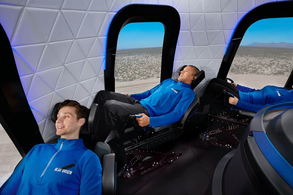 blue origin space trip