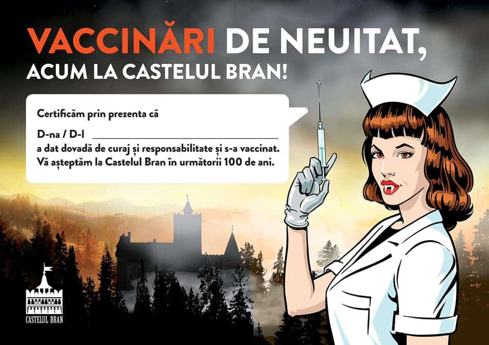 bran castle vaccination covid