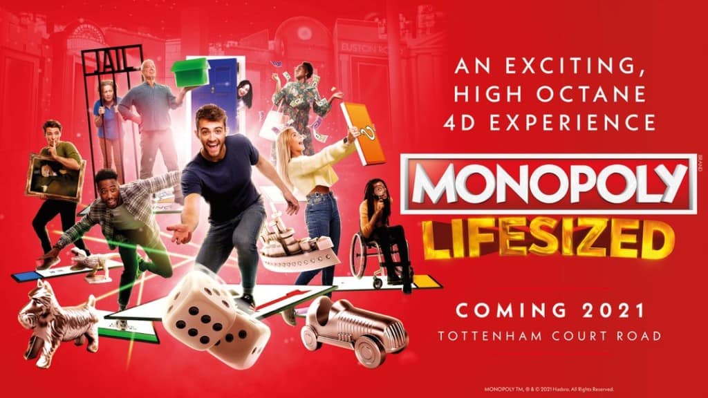 hasbro monopoly lifesized attractions trends