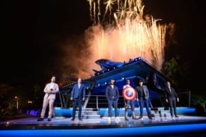 Opening ceremony of Avengers Campus Disneyland