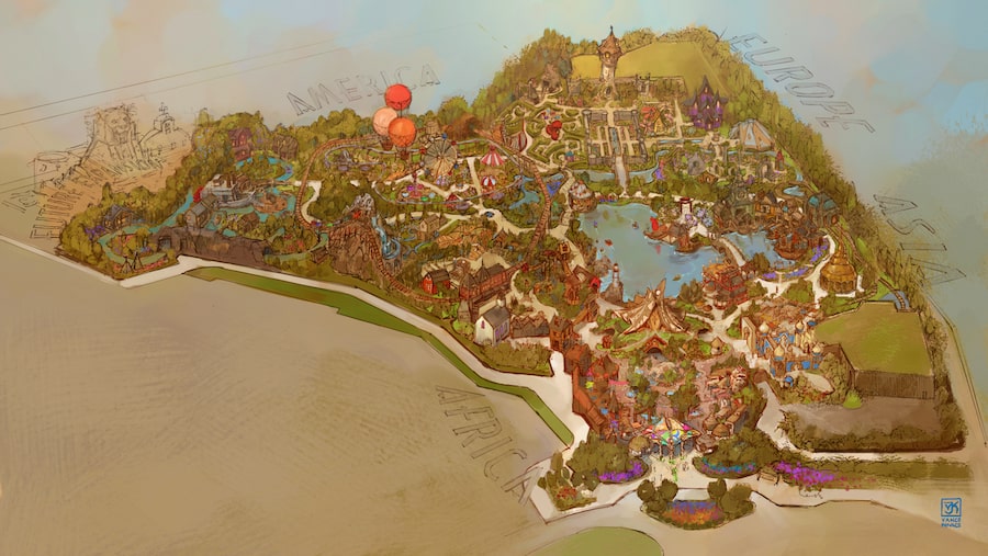 Storyville Gardens Map