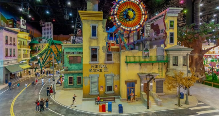 Teenage Mutant Ninja Turtles zone Dream Island