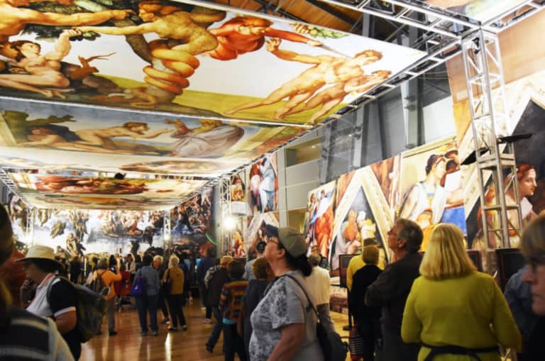 michelangelo's sistine chapel exhibition