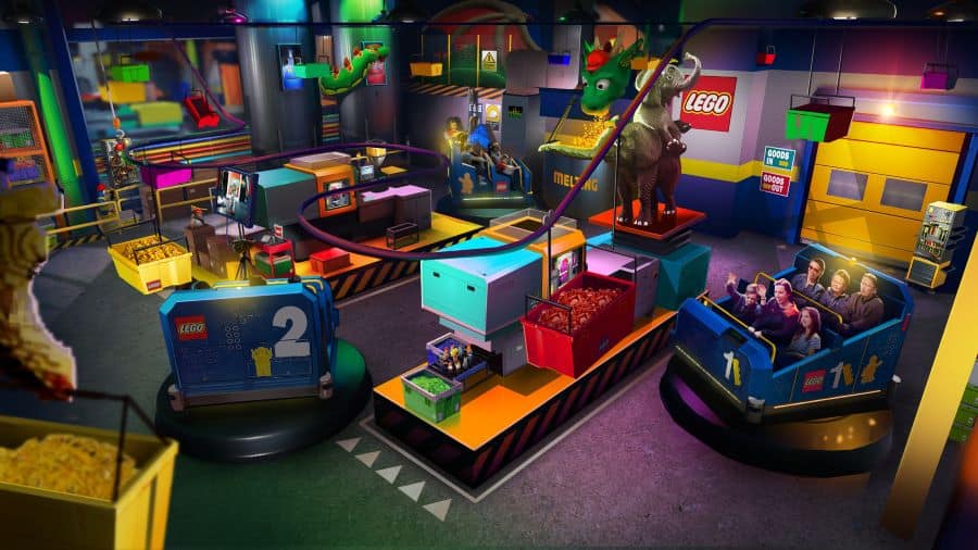 LEGOLAND New York factory ride attraction