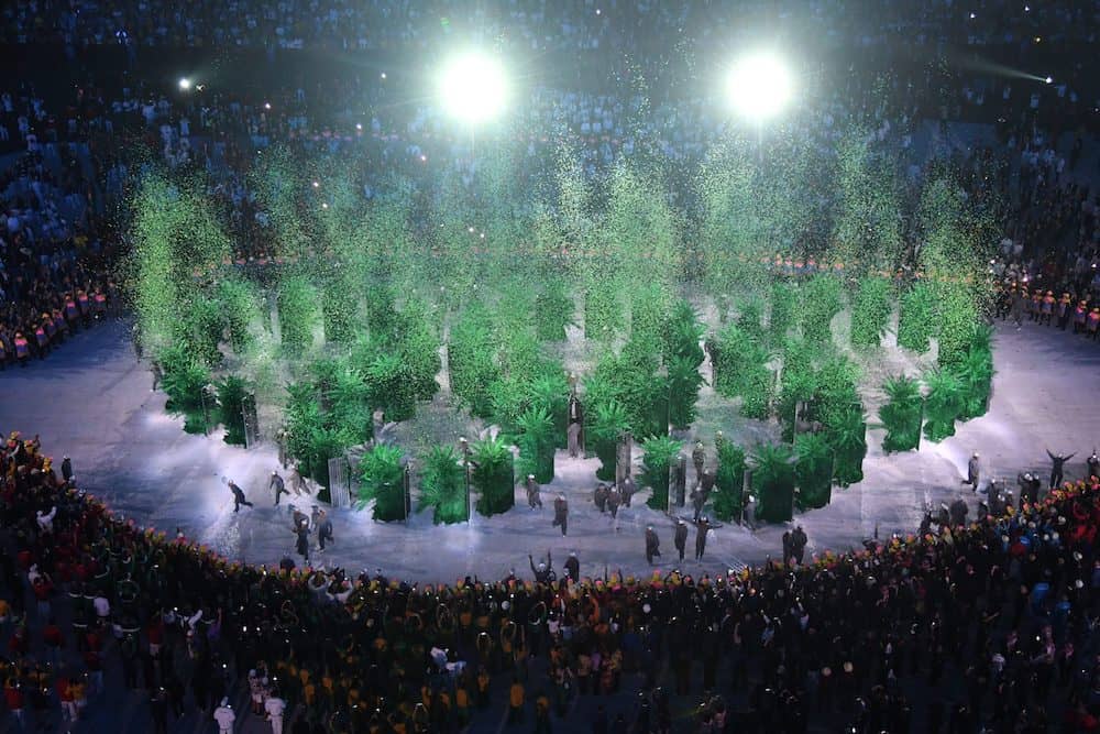 Rio Olympic Opening Ceremony by Luminous Showtech