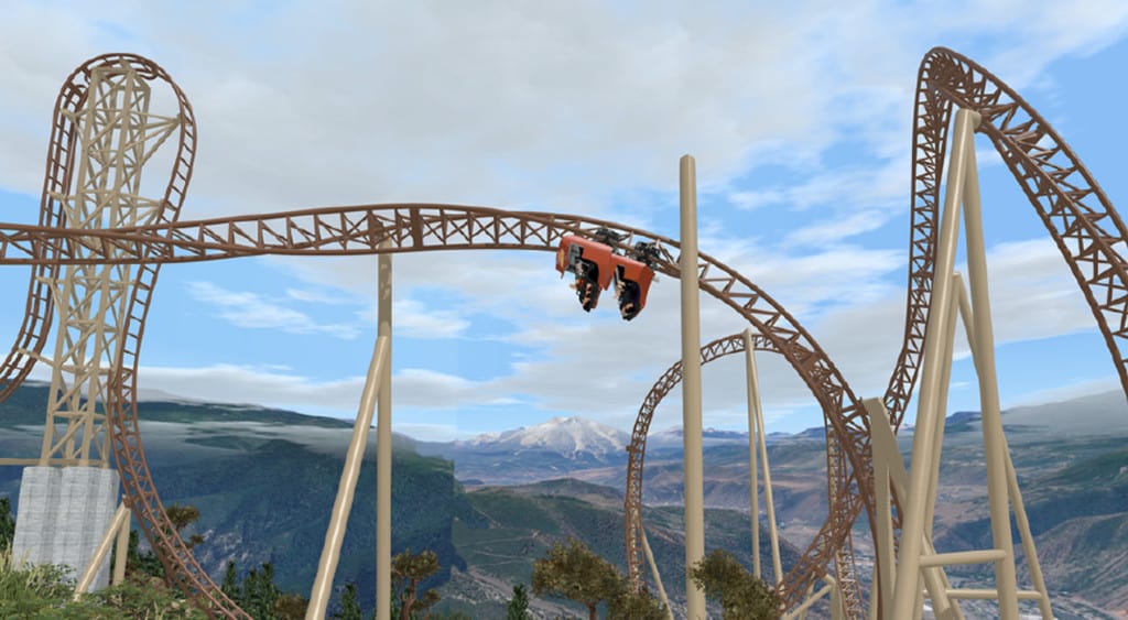 glenwood caverns defiance coaster