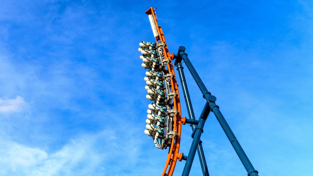 seaworld orlando ice breaker coaster