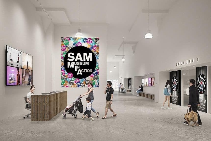 Singapore Art Museum opening at Tanjong Pagar Distripark blooloop