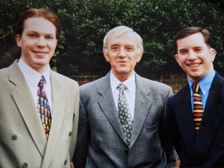 TOR Systems founder John Jordan (centre)