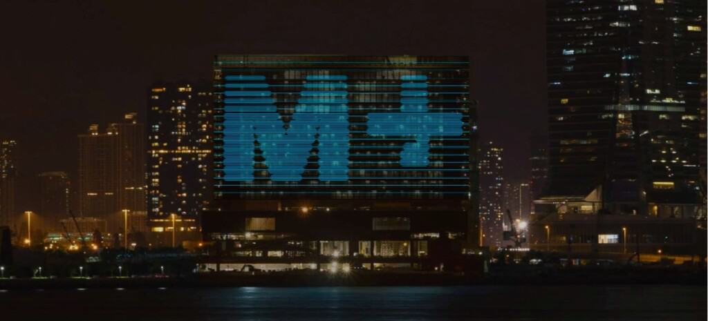 M+ LCD facade