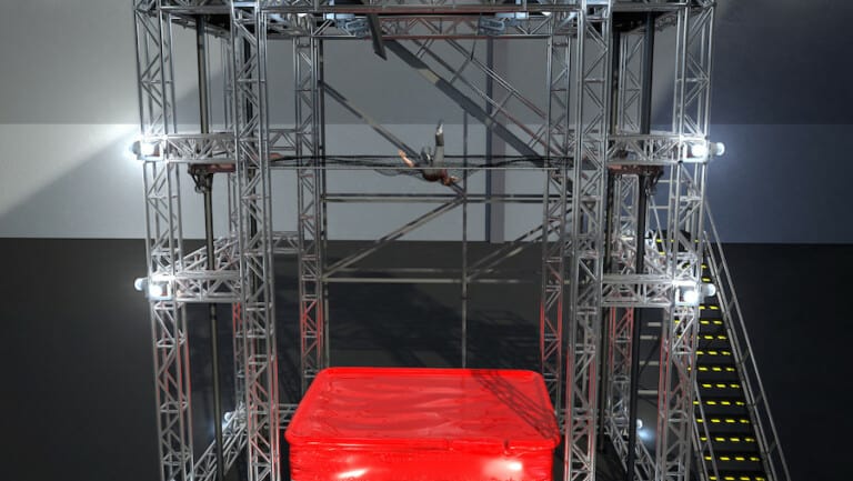 immersive arts unharnessed fall system