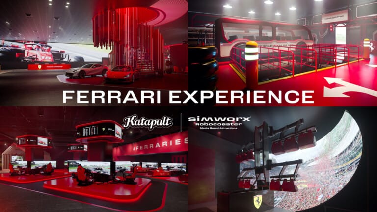 ferrari experience attraction concept