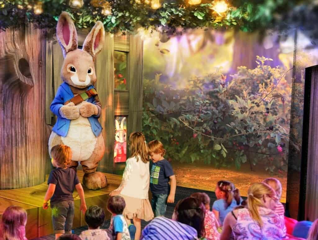 merlin peter rabbit attraction blackpool