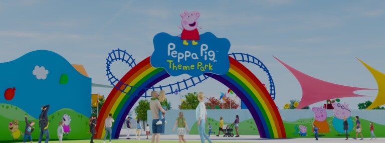 Front Gate_Peppa Pig Theme Park Florida