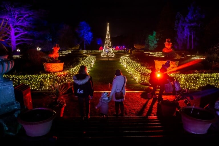 T3 Creative Agency Warwick Castle Light Trail