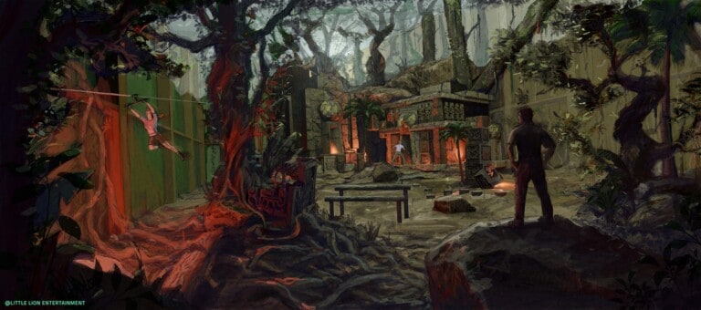 Tomb Raider live experience-JUNGLE_ASSAULT_COURSE_ART