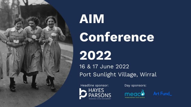 AIM Association of Independent Museums Conference 2022 June 2022