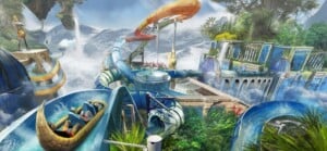 Scruffy Dog Hanging Gardens of Babylon Water Ride