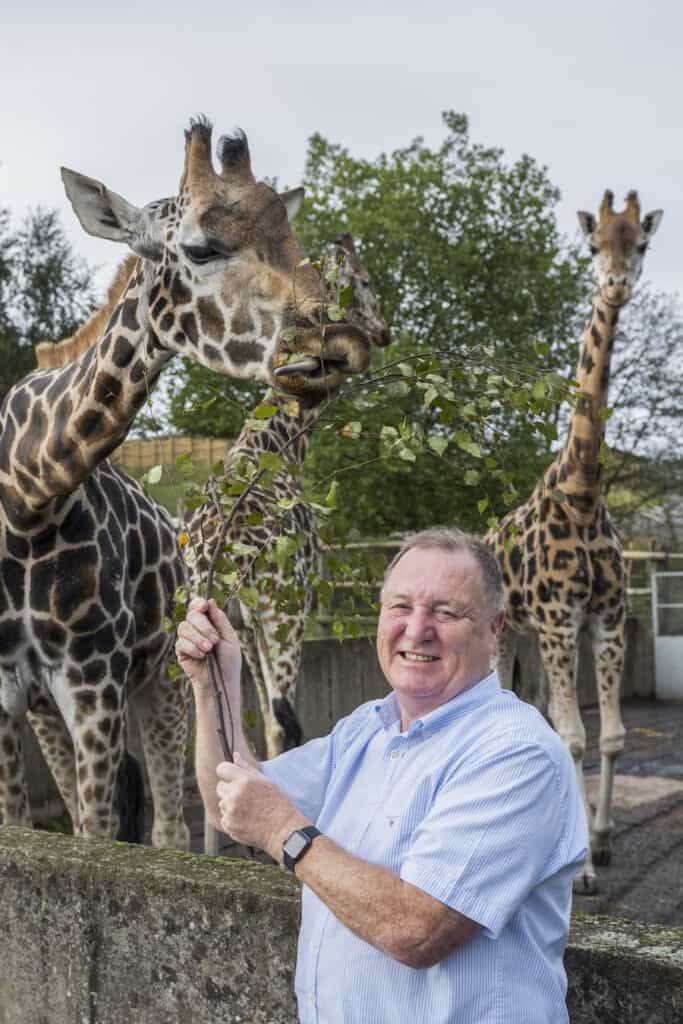 West Midland Safari Park Managing Director Chris Kelly Looping Group
