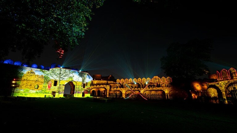 Digital Projection Lakshmi Bai Jhansi Fort