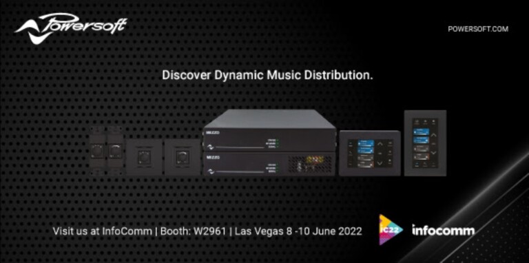 Powersoft Las Vegas Infocomm 2022