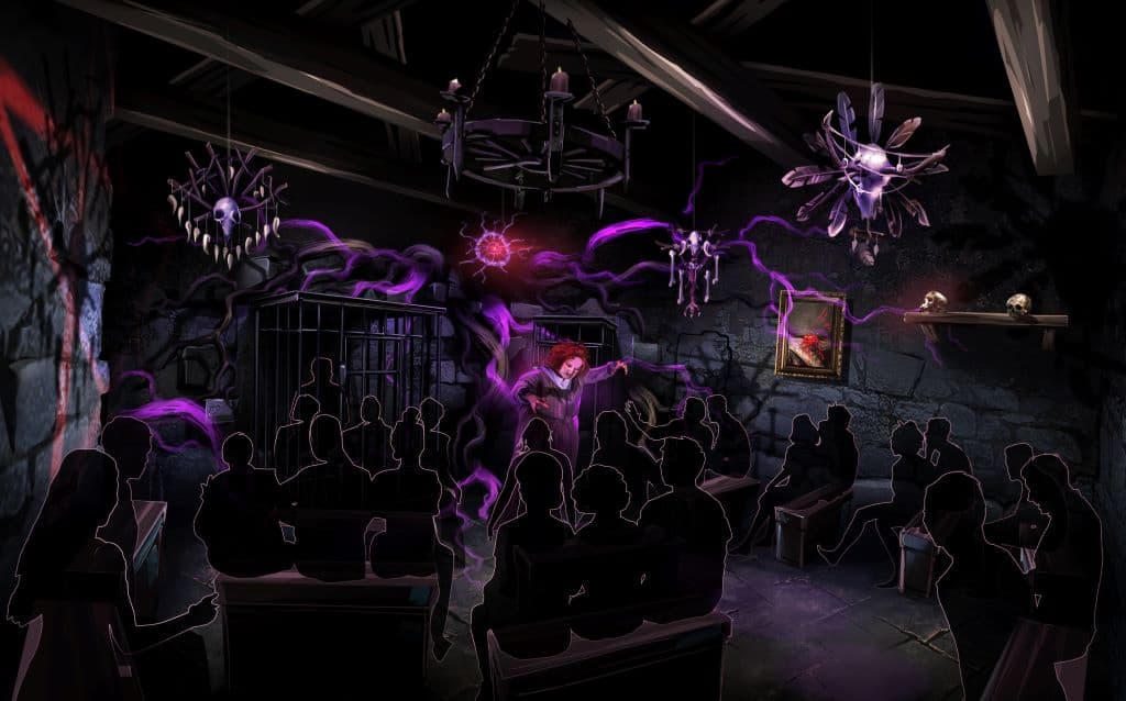 Berlin Dungeon Hexe Concept Artwork