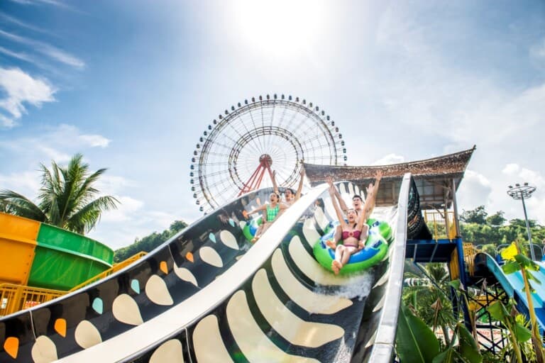 Polin Waterparks Vinpearl, VinWonders, Nha Trang, Vietnam Slide