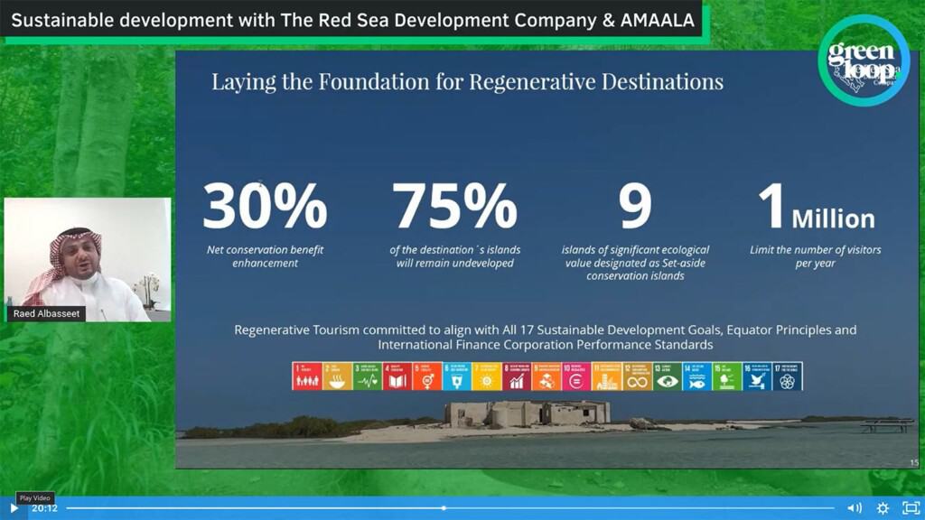  Raed Albasseet, Group Chief Environment and Sustainability Officer at The Red Sea Development Company & Amaala at greenloop