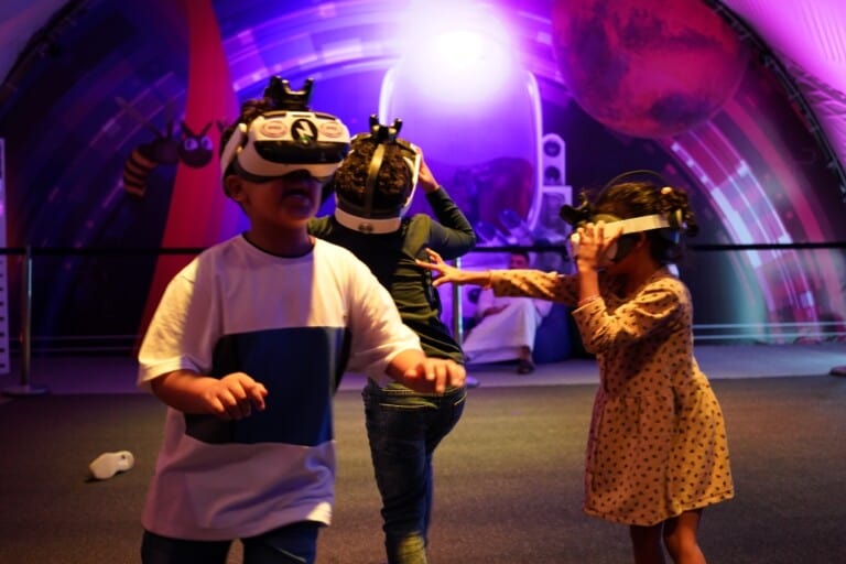 SPREE Interactive Children using VR