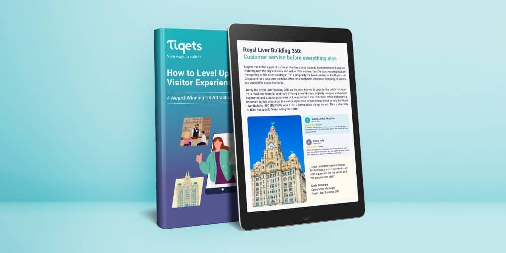 Tiqets How to Level Up Your Visitor Experience e-book