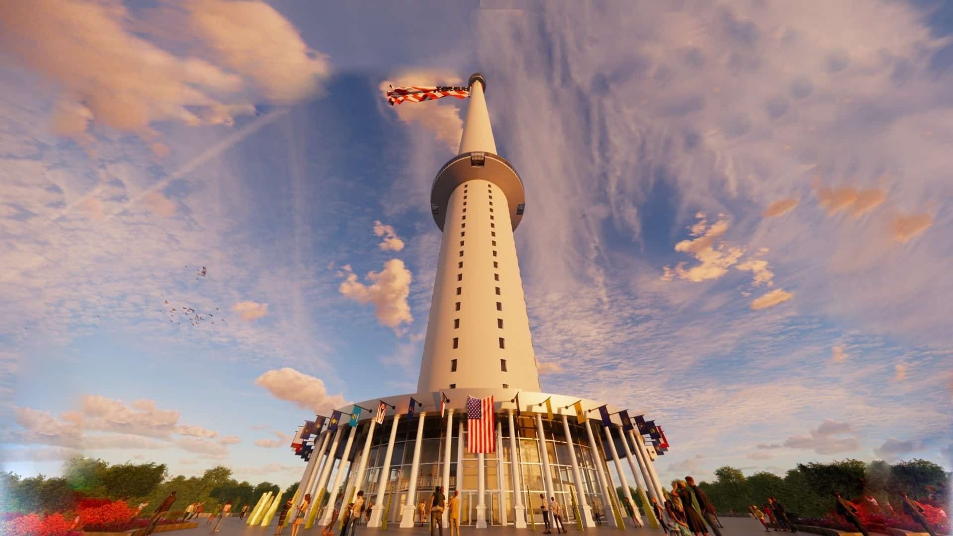 'Flagpole of Freedom Park' 1bn patriotic theme park planned blooloop