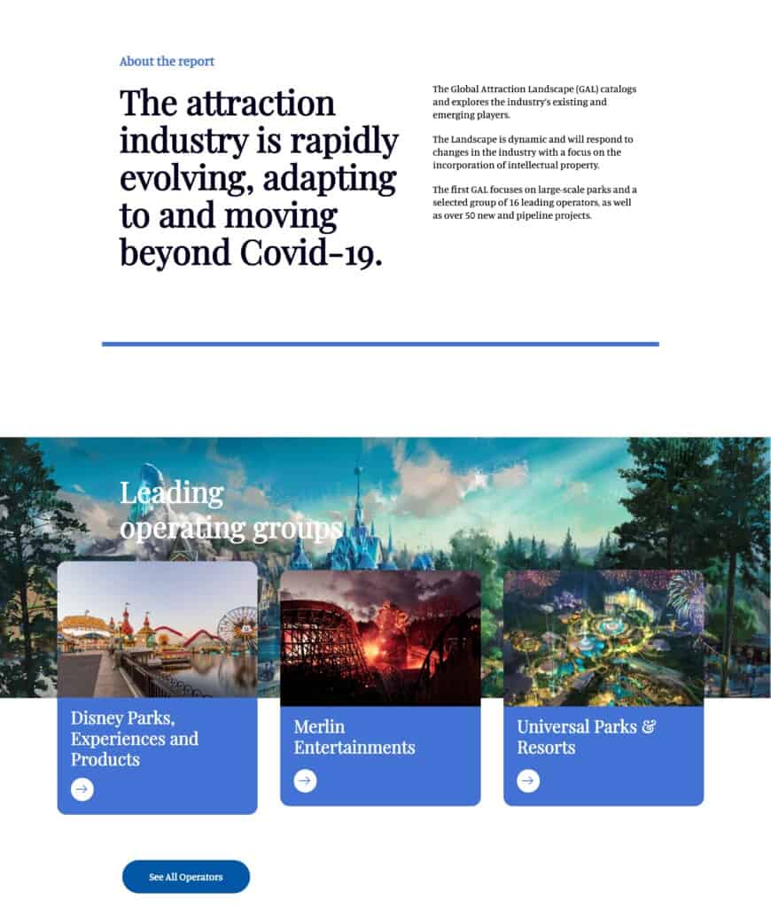 global attraction landscape website homepage