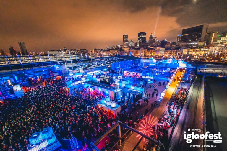 Igloofest old port montreal