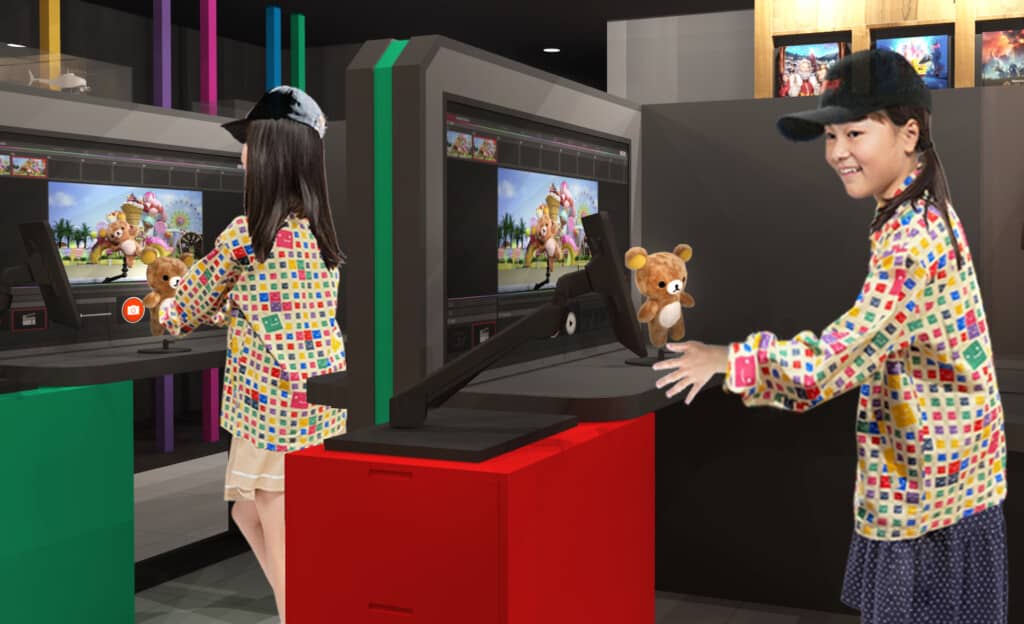 film and tv lbe netflix kidzania Rilakkuma experience