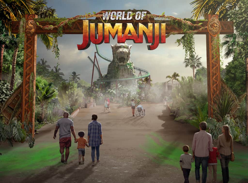 jumanji land chessington merlin