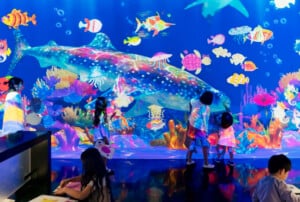 teamlab virtual aquarium