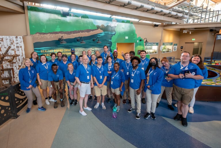 St Louis Aquarium team