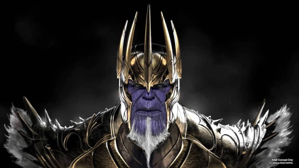 disney avengers campus new thanos attraction