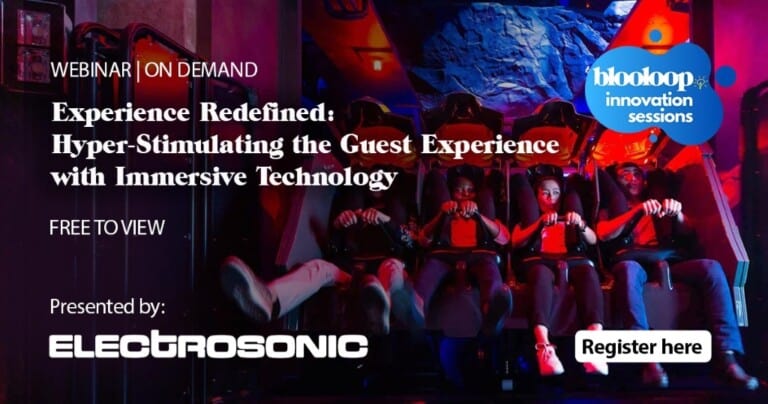 Electrosonic Experience Redefined blooloop innovation session on demand