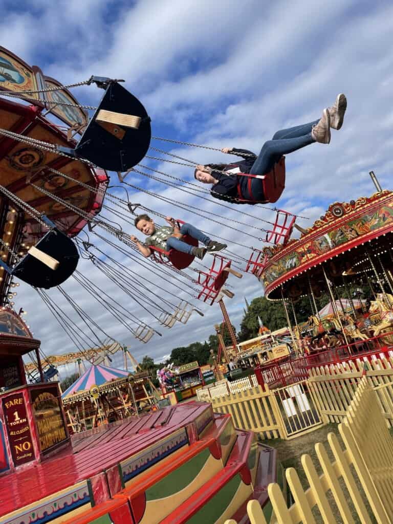 Kids at Carters Steam Fair