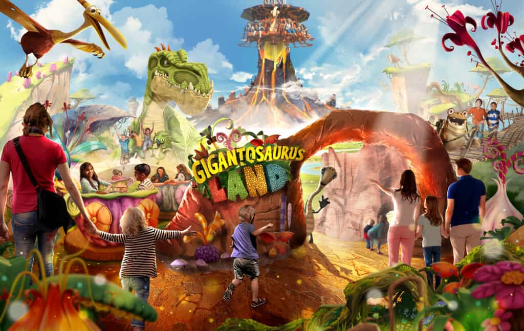 Gigantosaurus land roarr dinosaur adventure