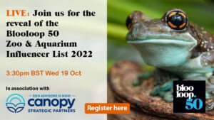 Blooloop 50 Zoo & Aquarium Influencer List 2022 reveal in webinar