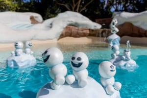 disney's blizzard beach frozen features