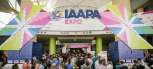 IAAPA expo entrance