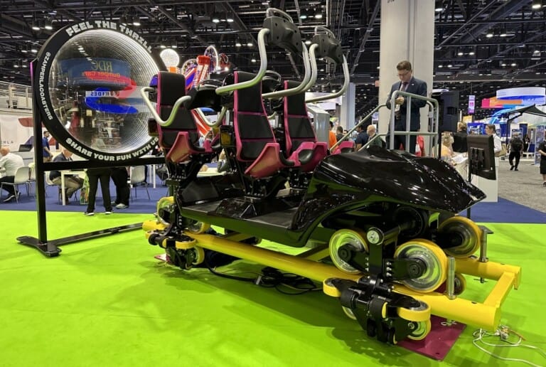 Zamperla Lightning Train IAAPA Expo 2022