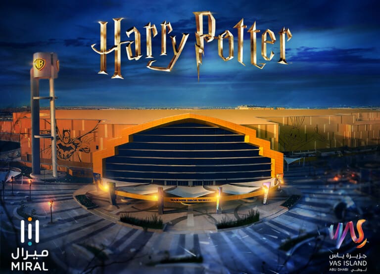 harry potter land warner bros world abu dhabi